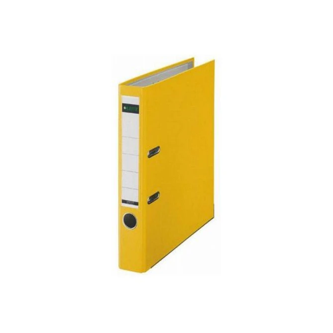 LEITZ 180° Ordner A4 Rugbreedte 50 mm Karton met PP Geel LEITZ 180° Ordner A4 Rugbreedte 50 mm Karton met PP Geel