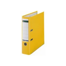 LEITZ 180° Ordner A4 Rugbreedte 80 mm Karton met PP Geel LEITZ 180° Ordner A4 Rugbreedte 80 mm Karton met PP Geel