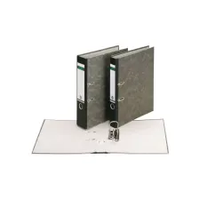 LEITZ 180° Ordner Folio-formaat Rugbreedte 80 mm Karton Zwart LEITZ 180° Ordner Folio-formaat Rugbreedte 80 mm Karton Zwart