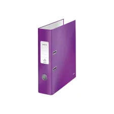 LEITZ 180° WOW Ordner A4 Rugbreedte 80 mm Karton Paars LEITZ 180° WOW Ordner A4 Rugbreedte 80 mm Karton Paars