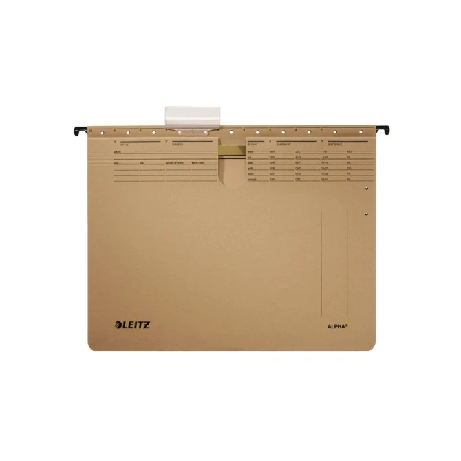 LEITZ Alpha Hangmap A4 Karton Bruin (pak 25 stuks)