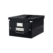 LEITZ Archiefdoos Click & Store middelgroot Zwart LEITZ Archiefdoos Click & Store middelgroot Zwart