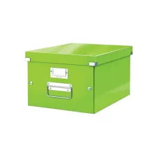 LEITZ Click & Store Opbergdoos Opvouwbaar A4 Karton Groen LEITZ Click & Store Opbergdoos Opvouwbaar A4 Karton Groen
