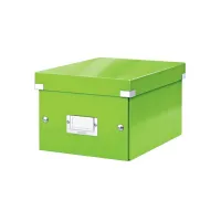 LEITZ Click & Store Opbergdoos Opvouwbaar A5 Karton Groen LEITZ Click & Store Opbergdoos Opvouwbaar A5 Karton Groen