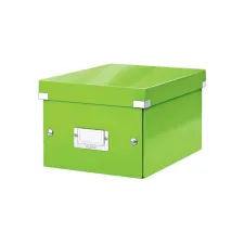 LEITZ Click & Store Opbergdoos Opvouwbaar A5 Karton Groen LEITZ Click & Store Opbergdoos Opvouwbaar A5 Karton Groen