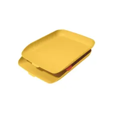LEITZ Cosy Brievenbak A4 Kunststof Warm geel (pak 2 stuks)