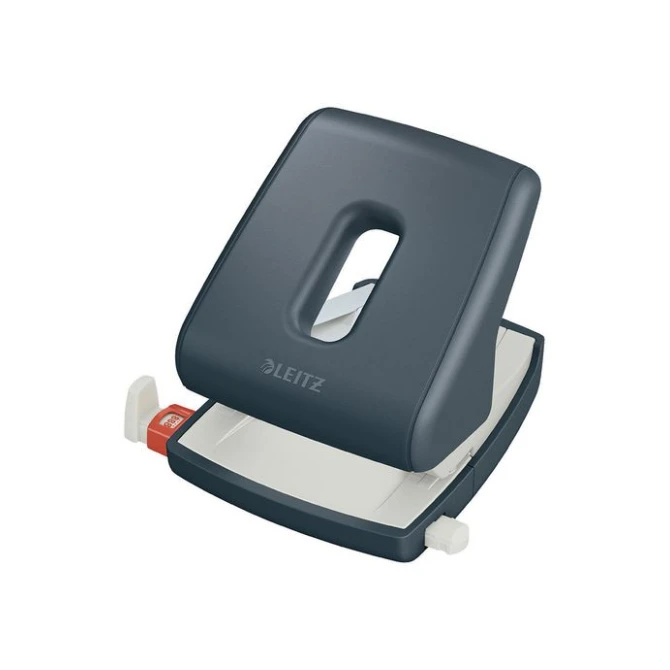 LEITZ Cosy Perforator 30 vel Fluweel grijs