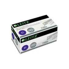 LEITZ Electric E1 Nietjes Cassette 24/4 Staal (pak 2500 stuks) LEITZ Electric E1 Nietjes Cassette 24/4 Staal (pak 2500 stuks)