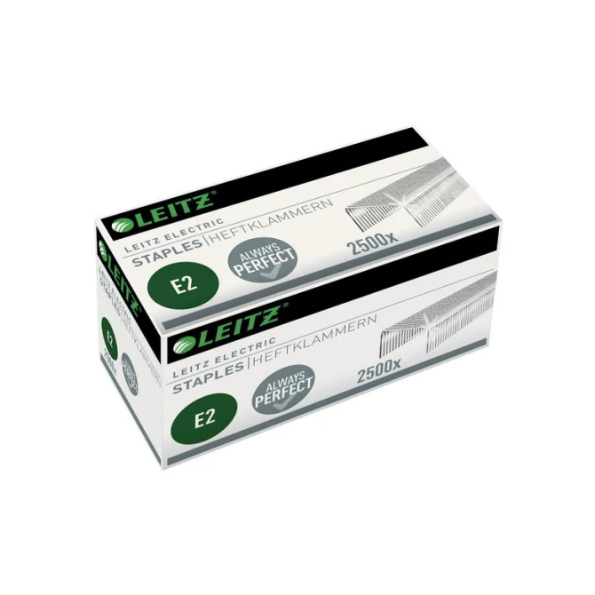 LEITZ Electric E2 Nietjes Cassette 24/6 Staal (doos 10 x 2500 stuks) LEITZ Electric E2 Nietjes Cassette 24/6 Staal (doos 10 x 2500 stuks)