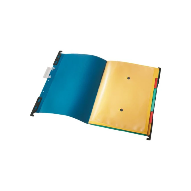 LEITZ Hangmap Divide-it-up Verticaal A4 v-bodem blauw (pak 15 stuks) LEITZ Hangmap Divide-it-up Verticaal A4 v-bodem blauw (pak 15 stuks)