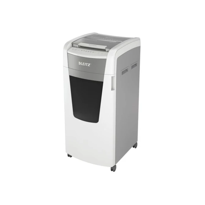LEITZ IQ Auto+ Pro 600 Automatische Papiervernietiger P4 Cross-Cut Snippers 110L 600 Vellen Wit LEITZ IQ Auto+ Pro 600 Automatische Papiervernietiger P4 Cross-Cut Snippers 110L 600 Vellen Wit