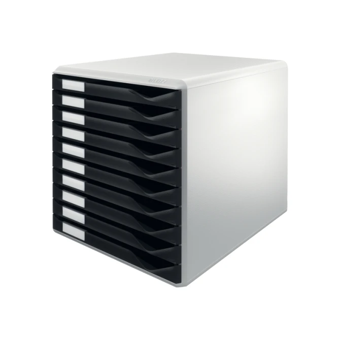 LEITZ Ladenblok 10 laden zwart/grijs