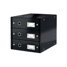 LEITZ Ladenblok Click & Store 3 laden zwart LEITZ Ladenblok Click & Store 3 laden zwart