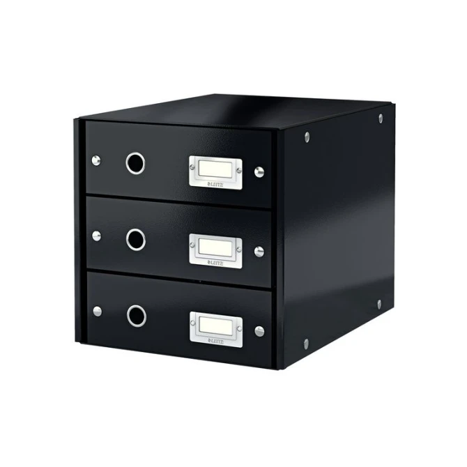 LEITZ Ladenblok Click & Store 3 laden zwart LEITZ Ladenblok Click & Store 3 laden zwart