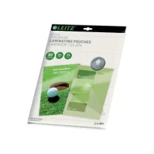 LEITZ Lamineerhoes A4 216 x 303 mm 2 x 80 micron Glanzend (pak 25 stuks)
