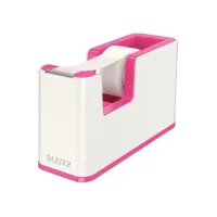 LEITZ Plakbanddispenser LEITZ WOW wit/roze
