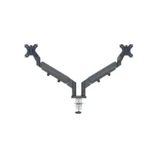 Leitz Monitorarm Leitz Ergo dubbel donkergrijs
