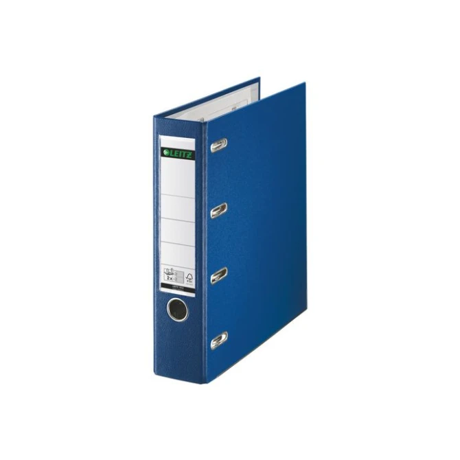 LEITZ Ordner met Dubbel Mechaniek 2 x A5 Dwars Rugbreedte 75 mm Blauw LEITZ Ordner met Dubbel Mechaniek 2 x A5 Dwars Rugbreedte 75 mm Blauw