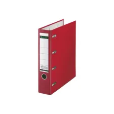 LEITZ Ordner met Dubbel Mechaniek 2 x A5 Dwars Rugbreedte 75 mm Rood