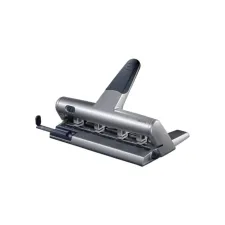 LEITZ Perforator 5114 verstelbaar 30 vel 4-gaats zilver LEITZ Perforator 5114 verstelbaar 30 vel 4-gaats zilver