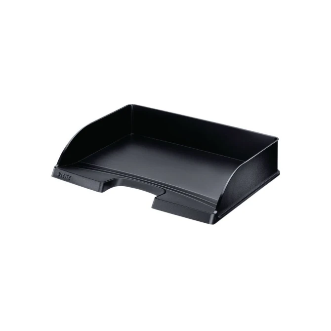 Brievenbak Leitz Plus folio dwars zwart