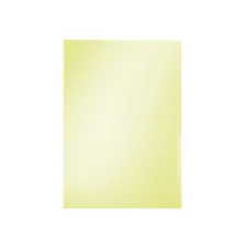 LEITZ Premium Zichtmap L-Model A4 Glad PVC 015 mm Geel (pak 100 stuks) LEITZ Premium Zichtmap L-Model A4 Glad PVC 015 mm Geel (pak 100 stuks)