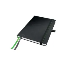 LEITZ Premium registerblok A5 geruit zwart