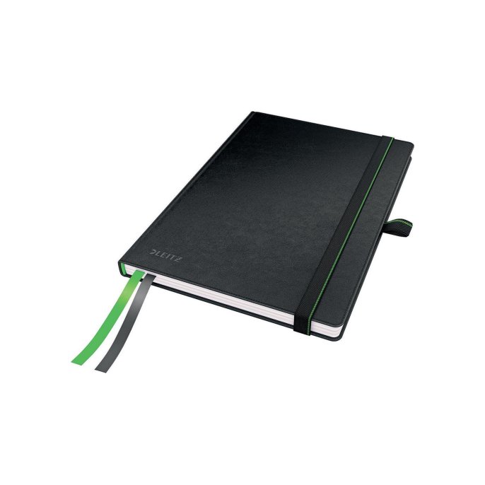 Leitz Premium registerblok A5. geruit. zwart Leitz Premium registerblok A5. geruit. zwart