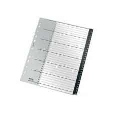 LEITZ Recycle Tabblad PP A4 Maxi 1-31 Wit Zwart