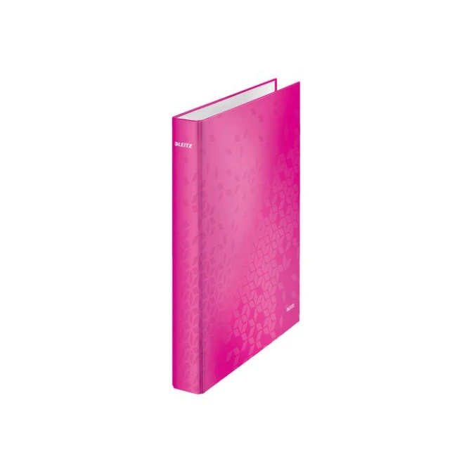 LEITZ Ringband WOW Ringcapaciteit 25 mm 2 rings roze LEITZ Ringband WOW Ringcapaciteit 25 mm 2 rings roze