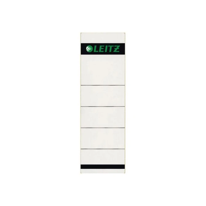 LEITZ Rugetiketten kort zelfklevend Rugbreedte 80 mm 191 x 61 mm grijs (pak 10 stuks) LEITZ Rugetiketten kort zelfklevend Rugbreedte 80 mm 191 x 61 mm grijs (pak 10 stuks)