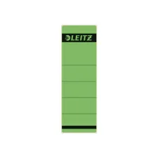 LEITZ Rugetiketten kort zelfklevend Rugbreedte 80 mm 191 x 61 mm groen (pak 10 stuks)