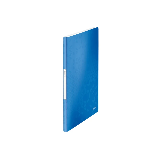Leitz Showalbum Leitz A4 20t metalic blauw Leitz Showalbum Leitz A4 20t metalic blauw