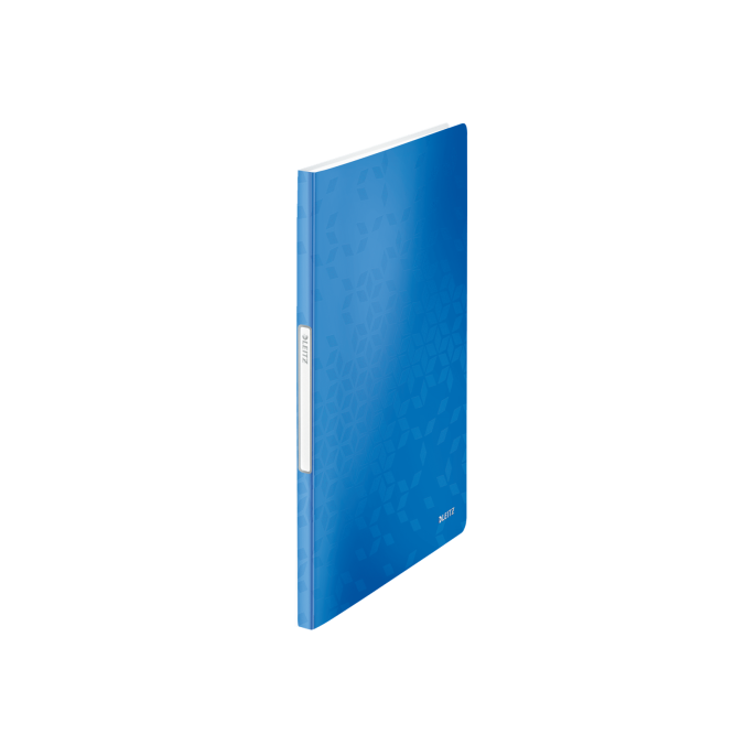 Leitz Showalbum WOW PP 20 tassen. blauw Leitz Showalbum WOW PP 20 tassen. blauw