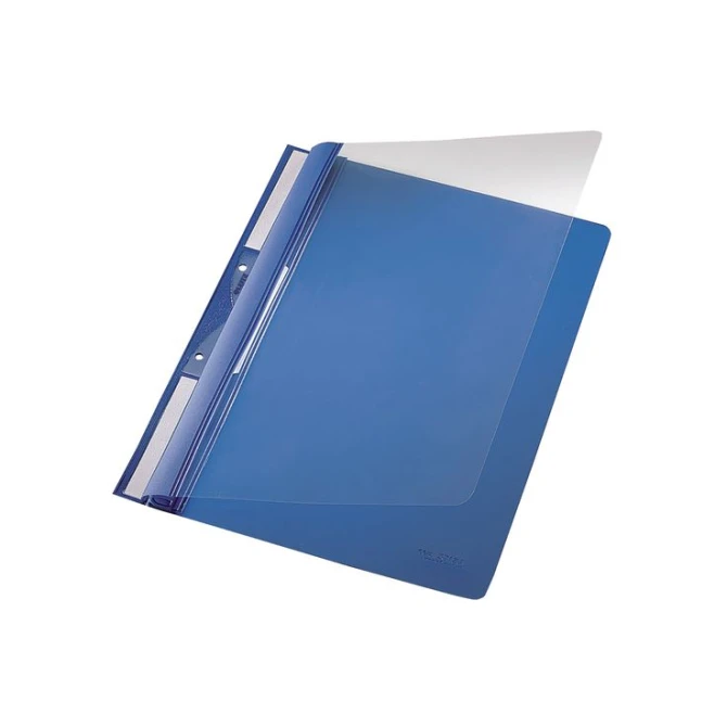 LEITZ Snelhechtmap A4 PVC 250 vel Blauw LEITZ Snelhechtmap A4 PVC 250 vel Blauw