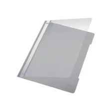 LEITZ Snelhechtmap A4 PVC 250 vel Grijs (doos 25 stuks)