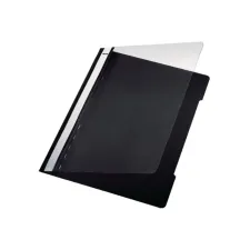 LEITZ Snelhechtmap A4 PVC 250 vel Zwart LEITZ Snelhechtmap A4 PVC 250 vel Zwart