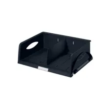 Brievenbak Leitz Sorty folio dwars zwart