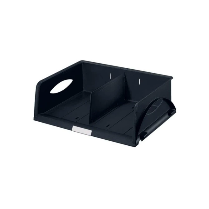 Brievenbak Leitz Sorty folio dwars zwart