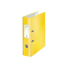 LEITZ WOW 180° Ordner A4 Rugbreedte 80 mm Karton Geel LEITZ WOW 180° Ordner A4 Rugbreedte 80 mm Karton Geel