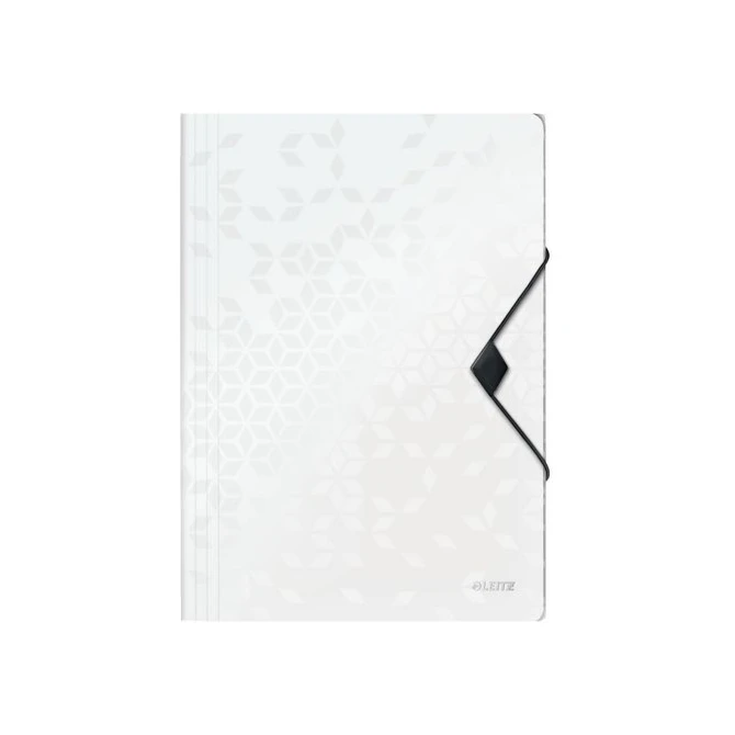 LEITZ WOW 3-Klepsmap A4 150 vel PP Wit