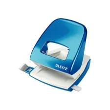 LEITZ WOW 5008 Perforator Blauw Metallic LEITZ WOW 5008 Perforator Blauw Metallic