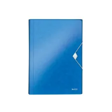 LEITZ WOW Project Sorteermap A4 PP 6 vakken Blauw LEITZ WOW Project Sorteermap A4 PP 6 vakken Blauw