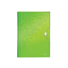 LEITZ WOW Project Sorteermap A4 PP 6 vakken Groen