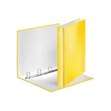 Leitz WOW Ringband A4 Maxi Karton 4-Rings 25 mm Geel