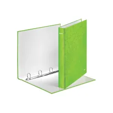 Leitz WOW Ringband A4 Maxi Karton 4-Rings 25 mm Groen Leitz WOW Ringband A4 Maxi Karton 4-Rings 25 mm Groen
