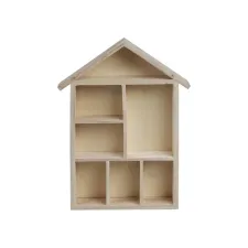 CREOTIME Houten huis Letterbak 