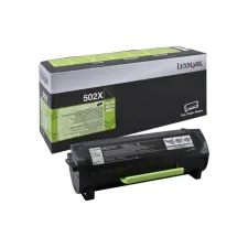 Lexmark 502 Toner Zwart