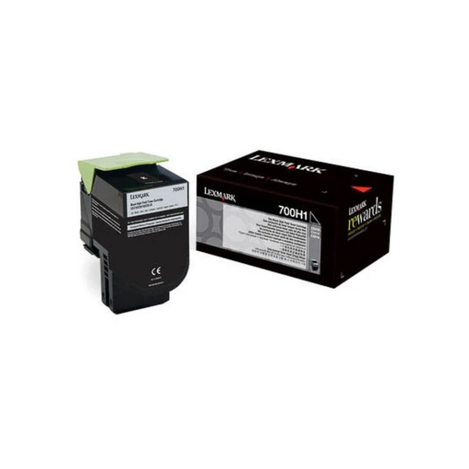 Lexmark 700H1 Toner Zwart Lexmark 700H1 Toner Zwart
