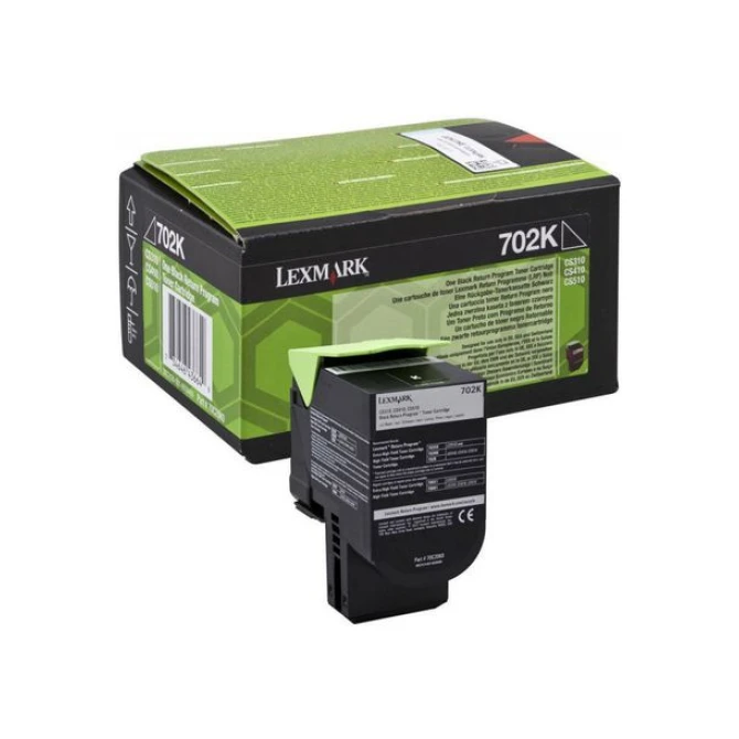 Lexmark 702K Toner Zwart